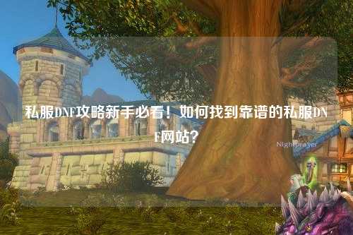 私服DNF攻略新手必看！如何找到靠譜的私服DNF網(wǎng)站？