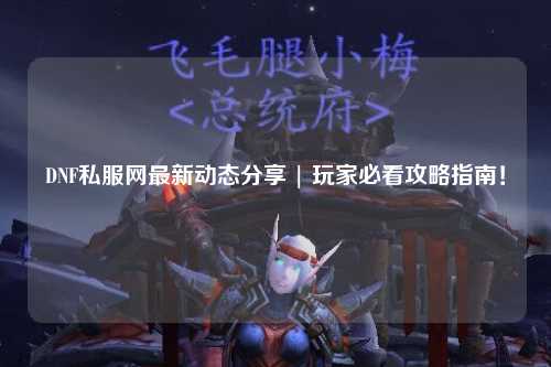 DNF私服網(wǎng)最新動(dòng)態(tài)分享 | 玩家必看攻略指南！