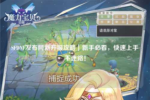 SFDNF發(fā)布網(wǎng)新開服攻略｜新手必看，快速上手不迷路！