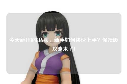 今天新開DNF私服，新手如何快速上手？保姆級攻略來了！