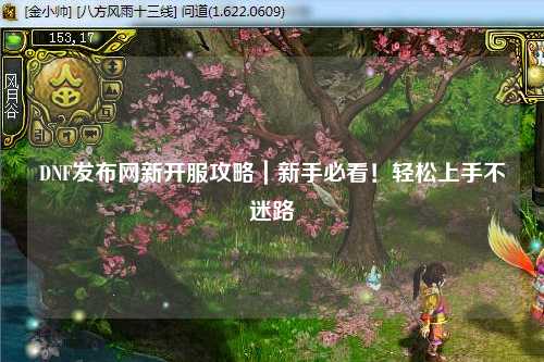 DNF發布網新開服攻略｜新手必看！輕松上手不迷路
