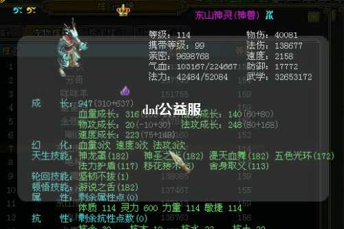 dnf公益服