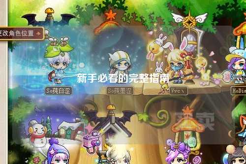 新手必看的完整指南